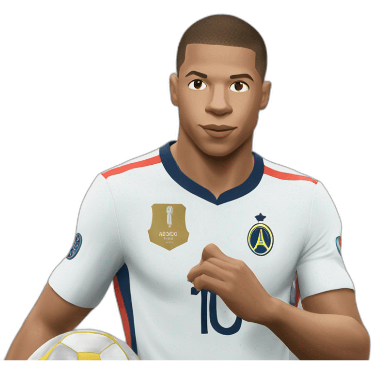 Mbappe Ronaldo emoji