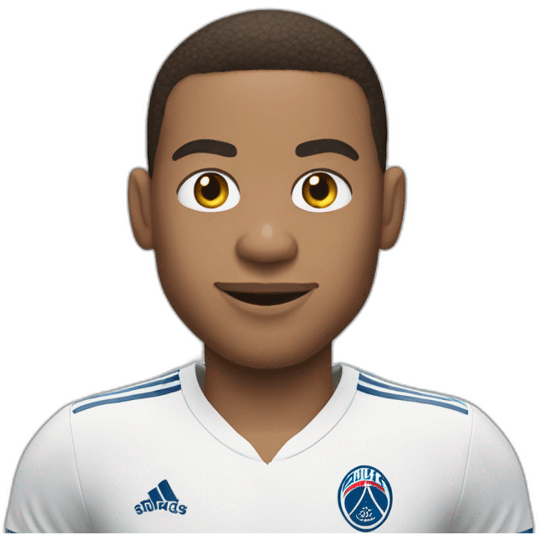 Kilian Mbappé emoji