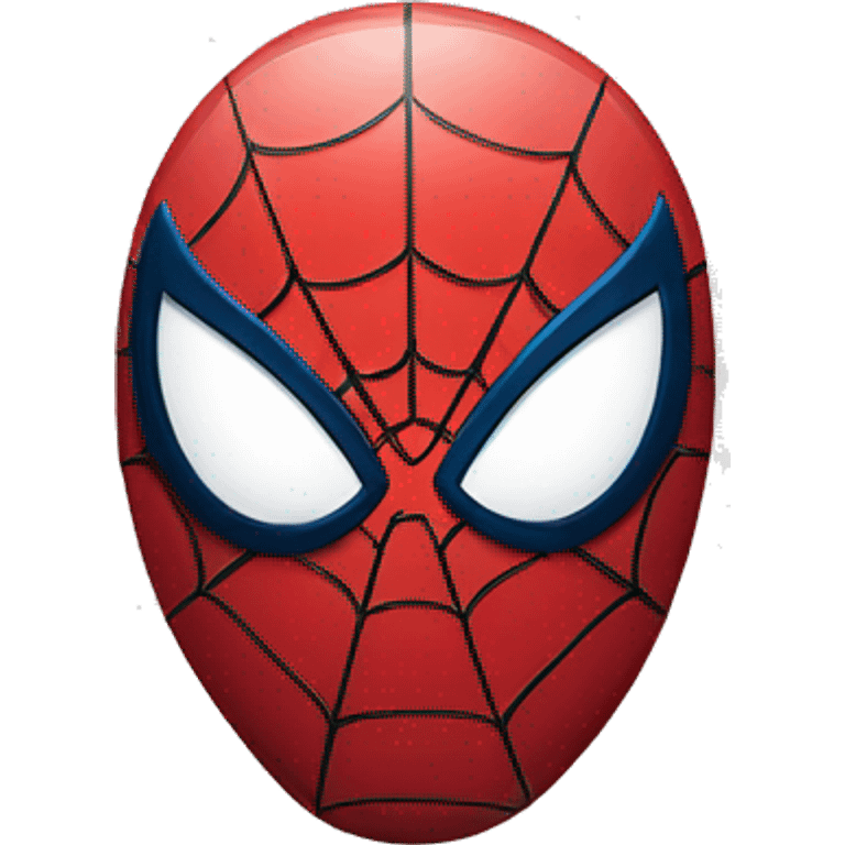 Spider-Man smiley face emoji