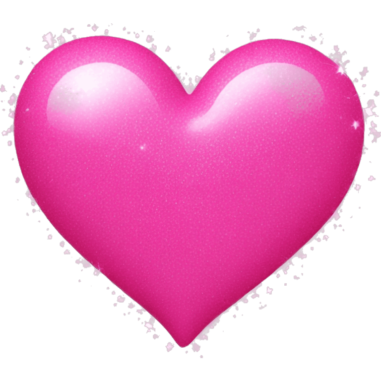 Sparkly pink hearts  emoji