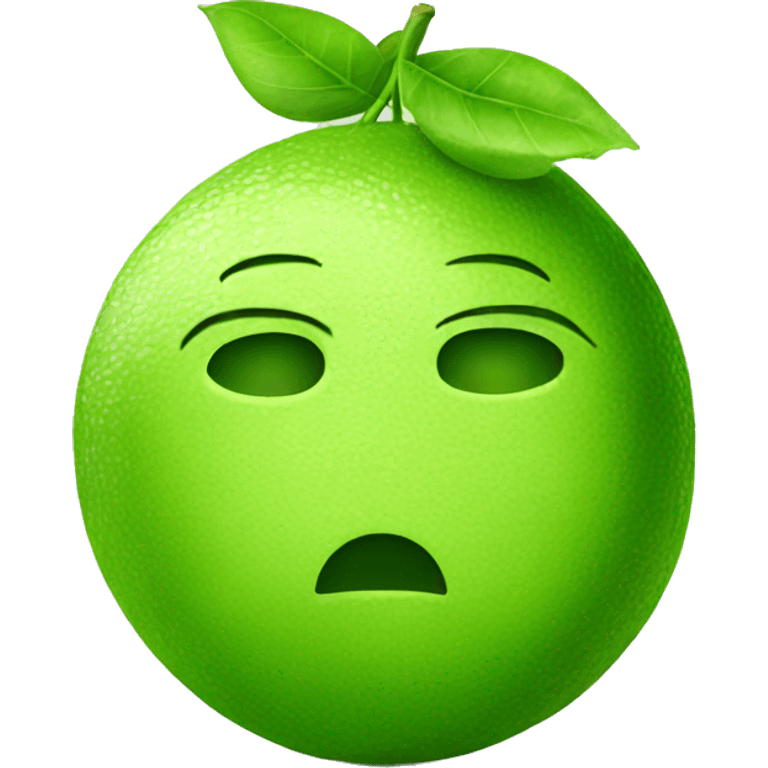 Lime emoji