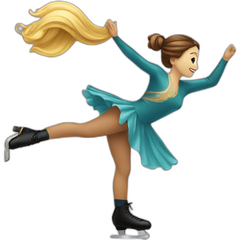 patinage artistique emoji