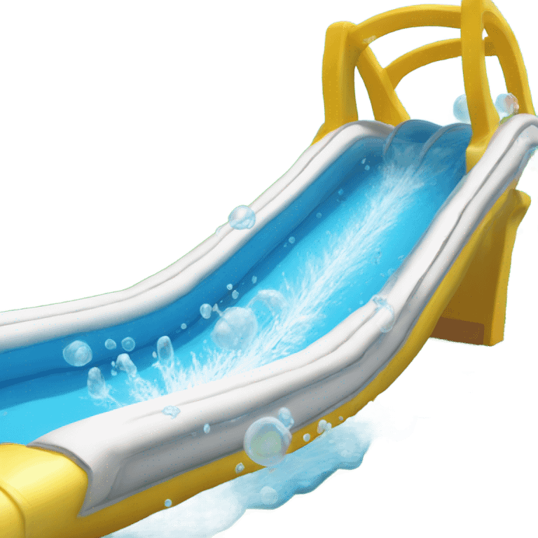 Water slide burping  emoji