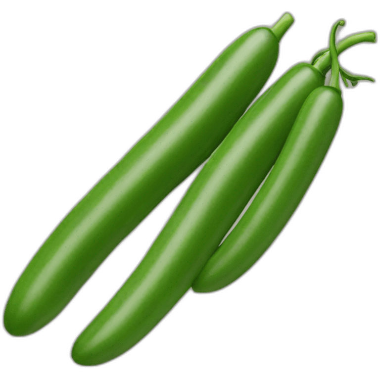 Haricot vert emoji