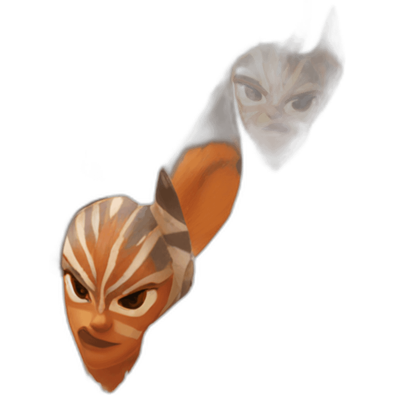 Sexy Ahsoka Tano (portrait, front facing) bikini (small horns) (clone wars season 7) emoji