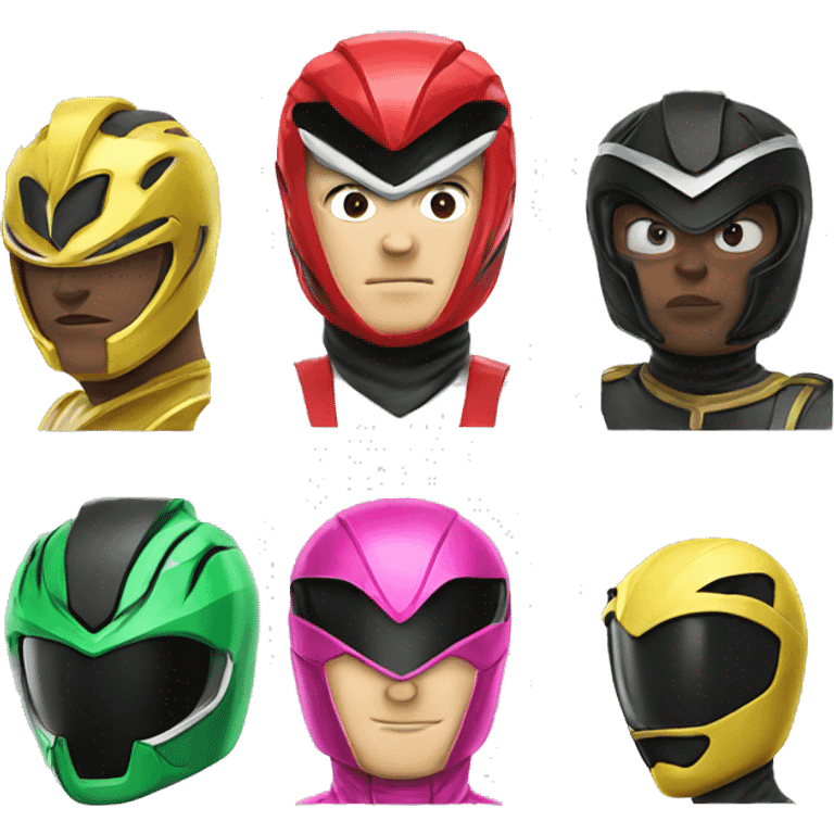 power rangers emoji