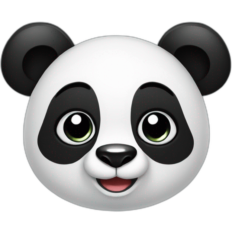 Sexy panda emoji