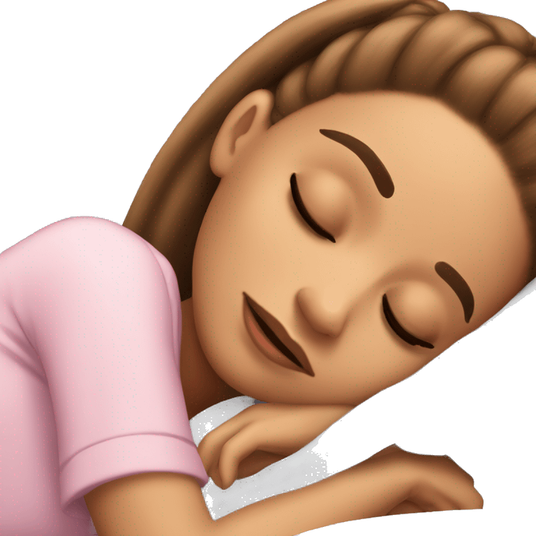 Ariana Grande sleeping emoji