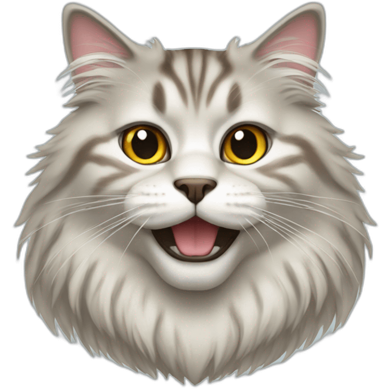 Siberian cat emoji