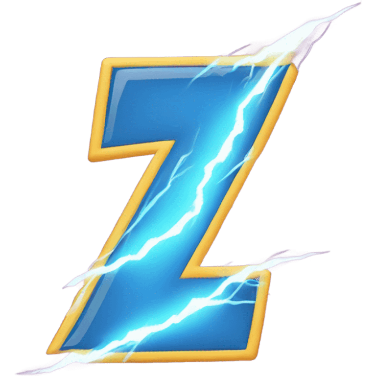 The letter S with a lightning bolt through it emoji