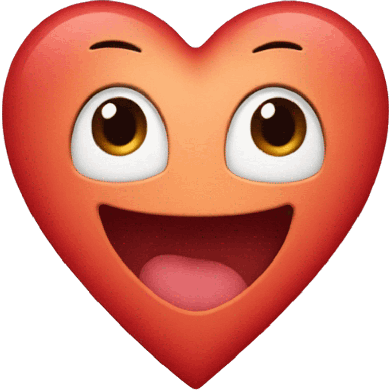 Heart with I like you in it emoji