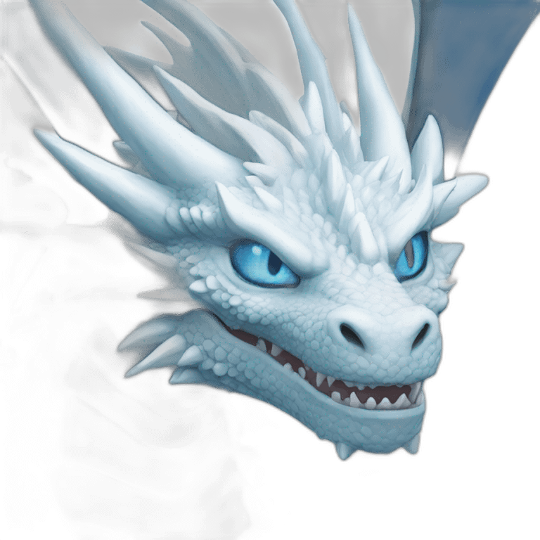 blue eyes white dragon emoji