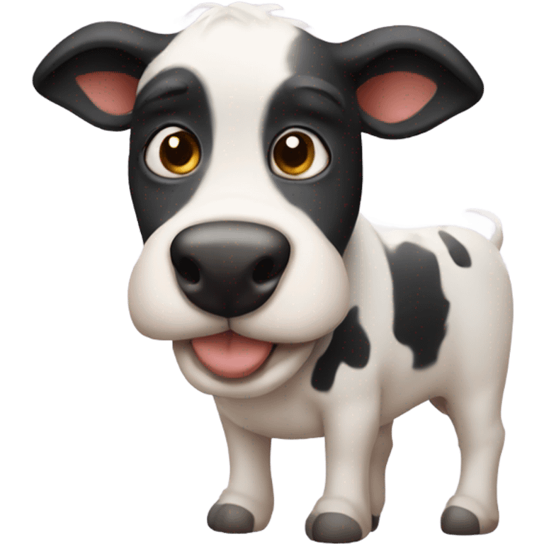 dog cow emoji