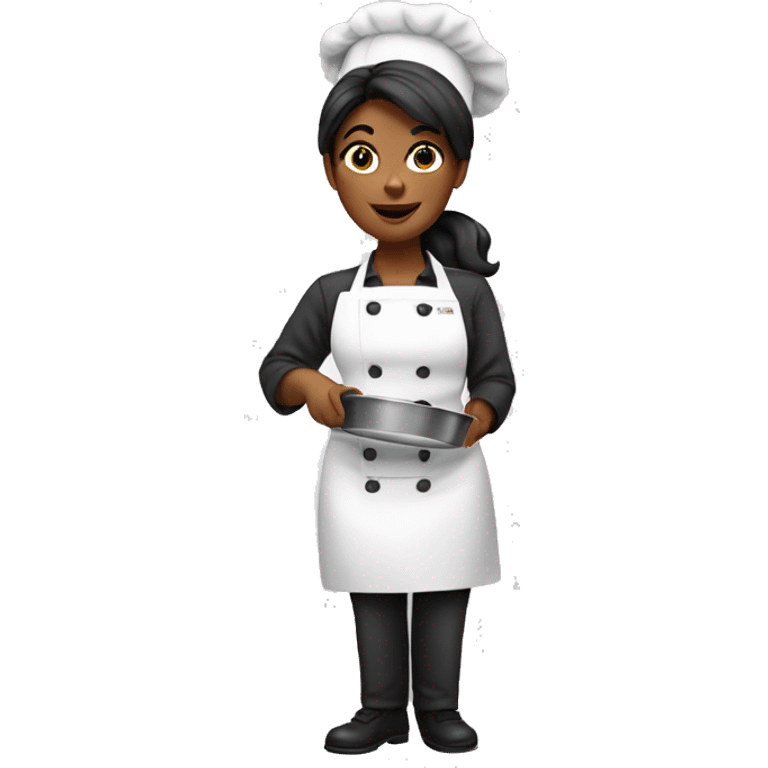 personal chef woman emoji