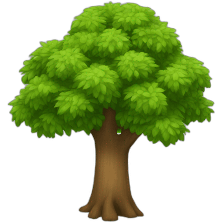 more than 10 trees emoji