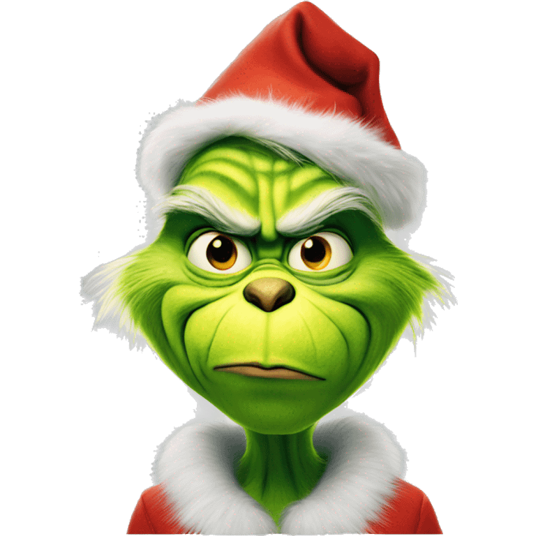 The grinch  emoji