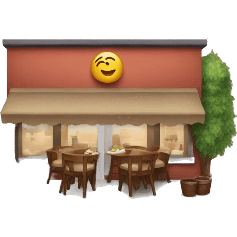 Cozy restaurant emoji