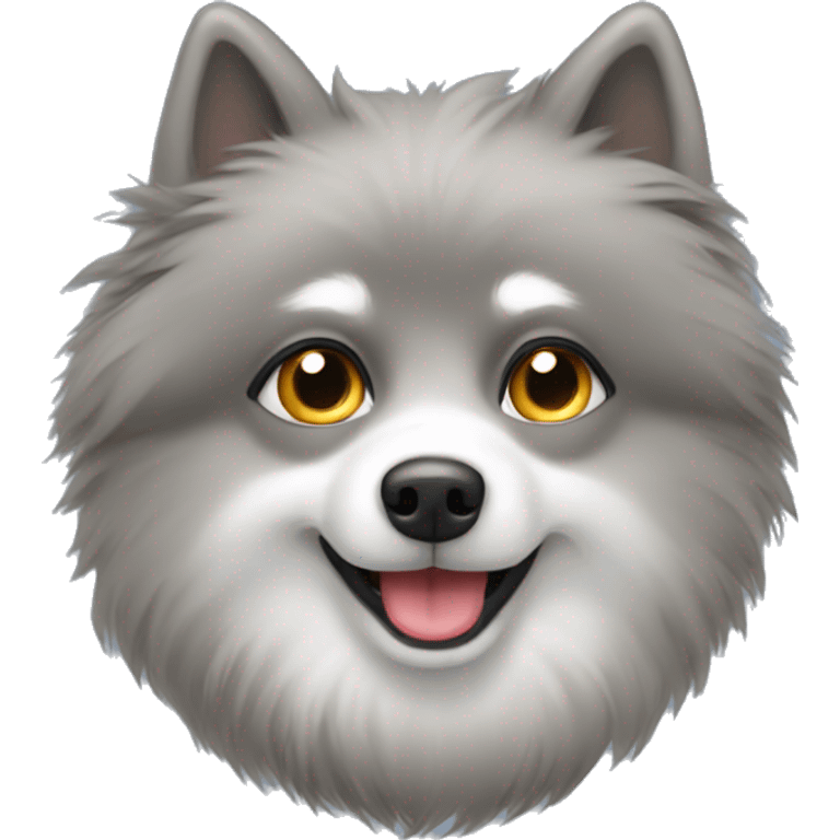 grey spitz emoji