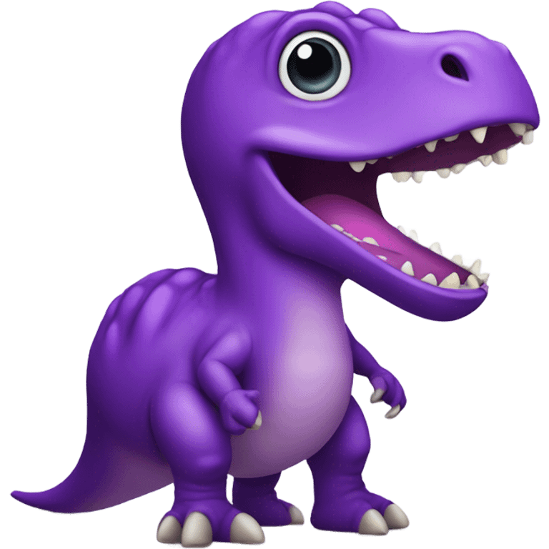 Eggplant dinosaur  emoji