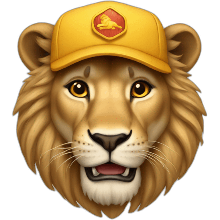 lion courier emoji