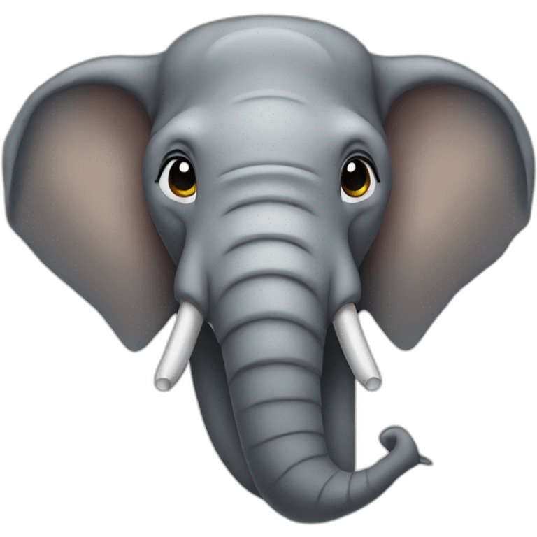 elephant head emoji