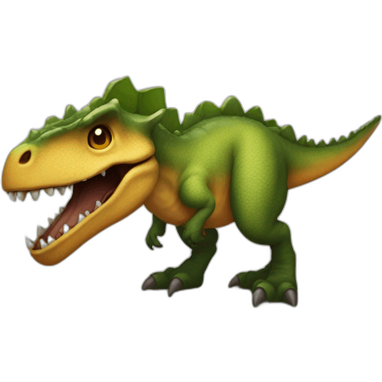 Halloemwen dinausaur emoji