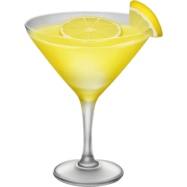 Lemon drop martini emoji