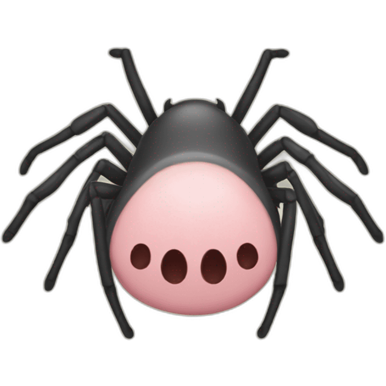 Spider cochon emoji