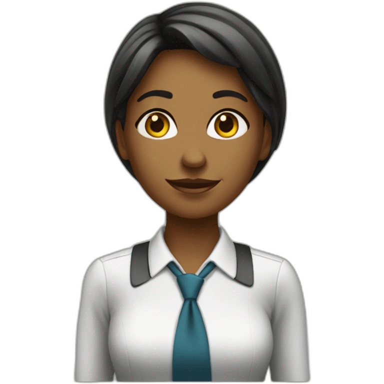 businessman girl emoji