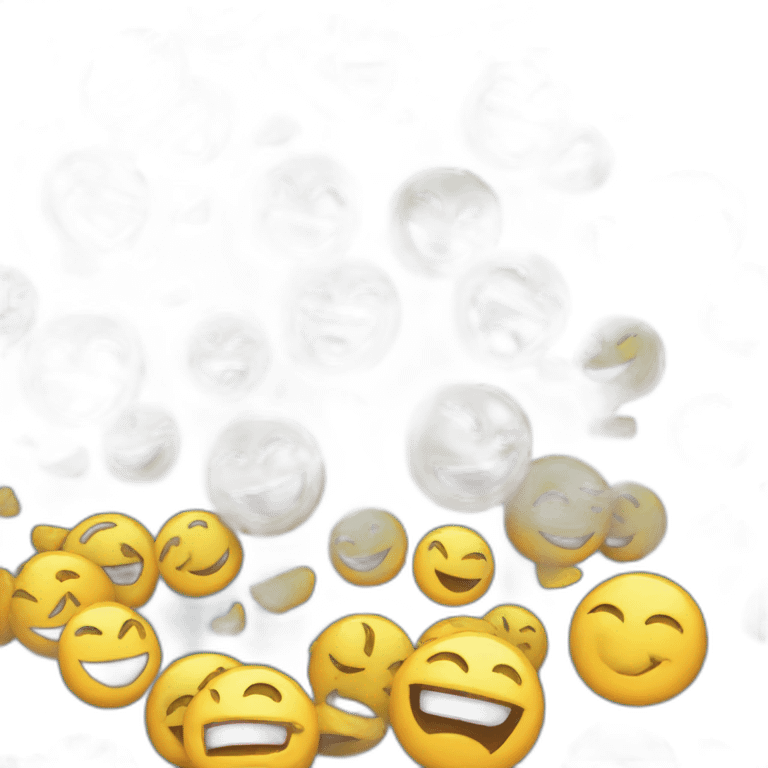 Smiley emoji hardcore laughing emoji