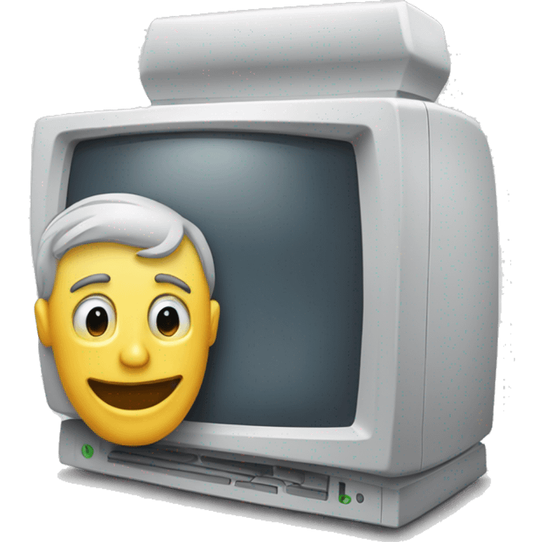 Computer verursacht Verzweiflung  emoji