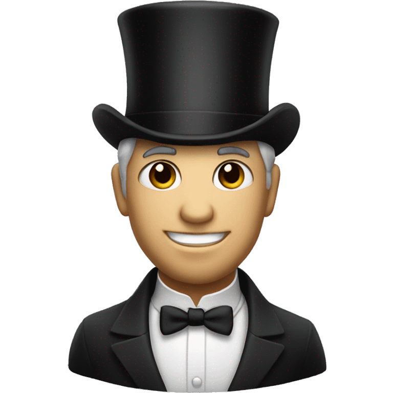 butler with silk top hat emoji