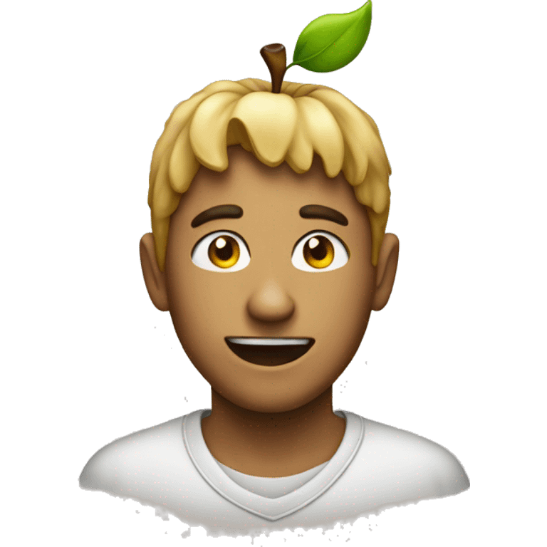 An Apple  emoji