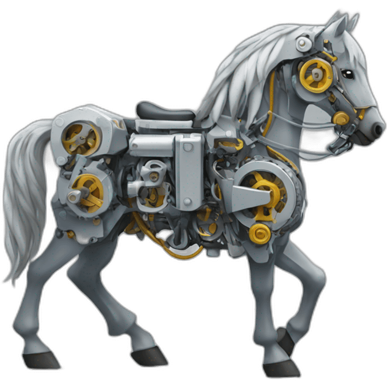 Mechanical Engineering horse emoji