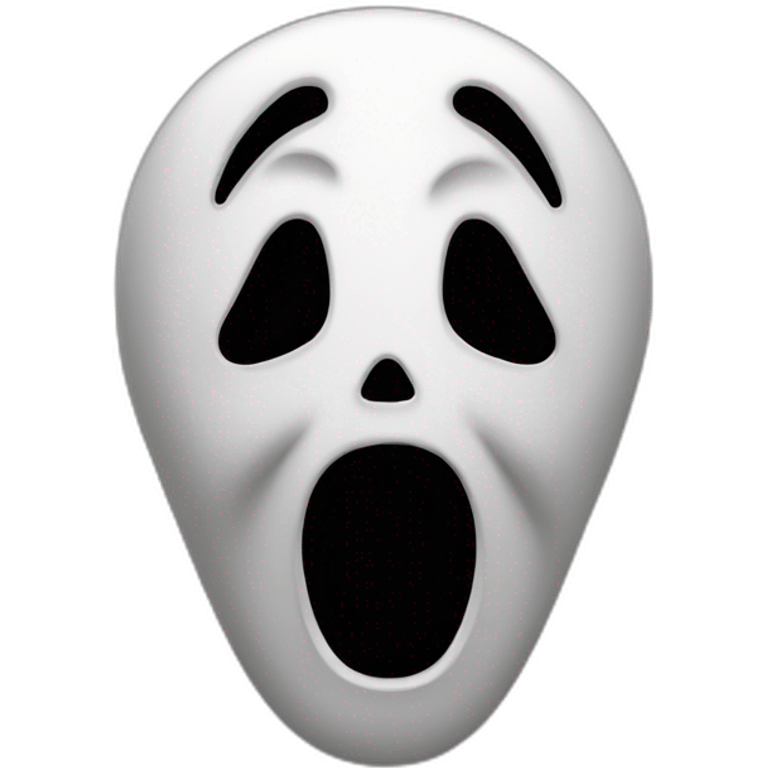 Scream film logo emoji