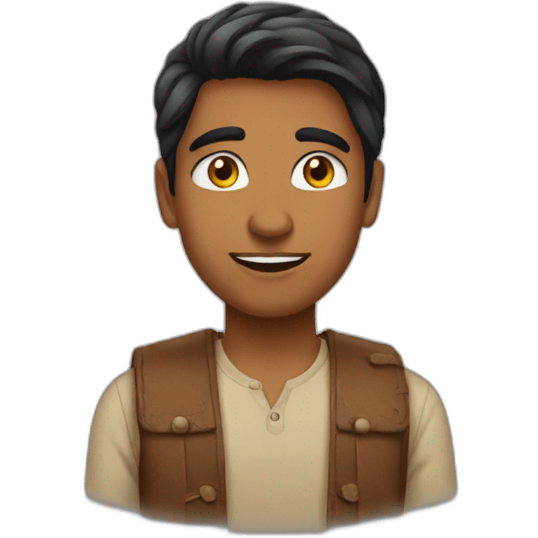 indian young guy emoji