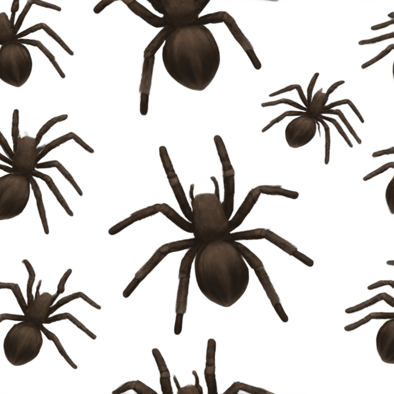 tarantula spider realistic  emoji