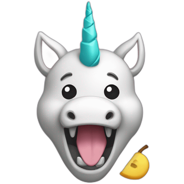 Licorne avec bite emoji