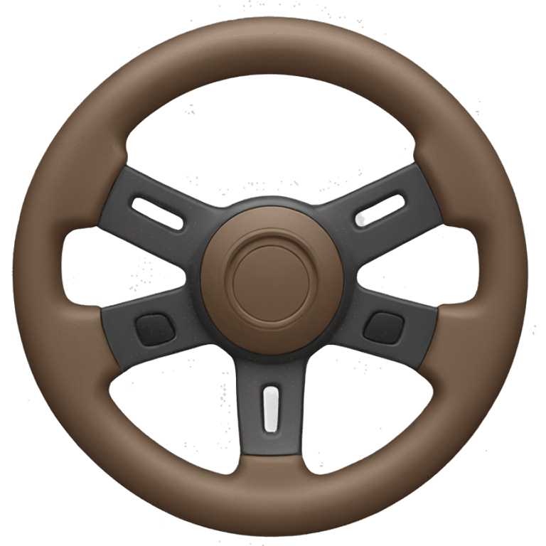 steering wheel emoji