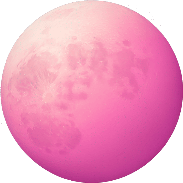 pink moon emoji