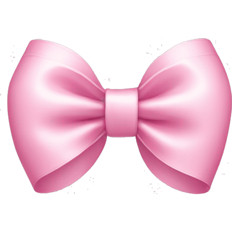 Baby pink bow emoji