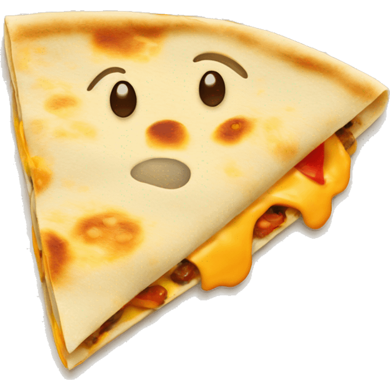 cheesy quesadilla emoji