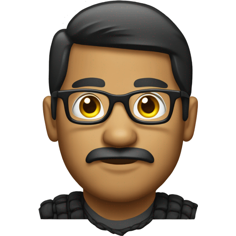 Cholo Mexican man with glasses emoji