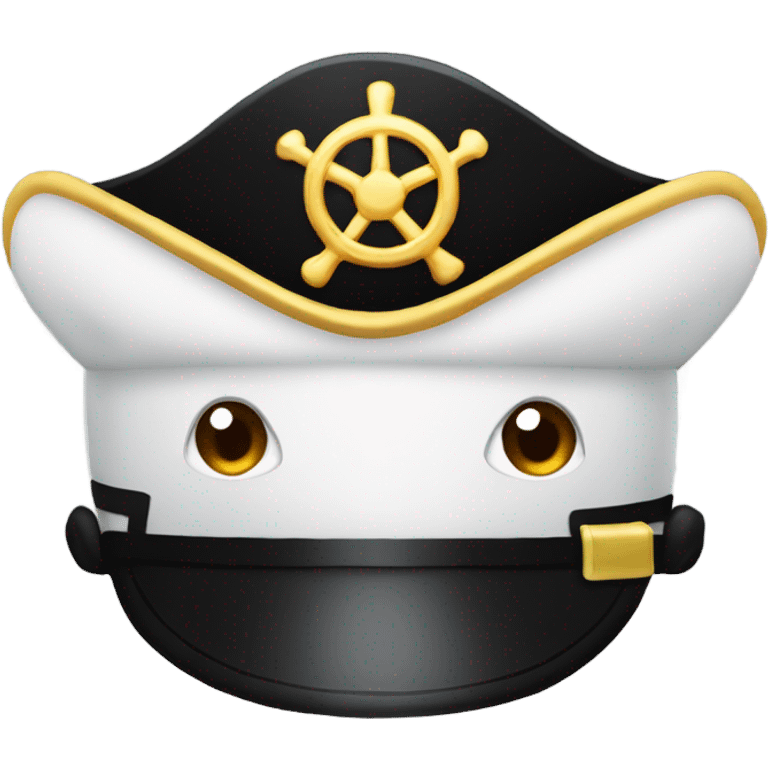 Captain hat emoji with the word AHOYT emoji