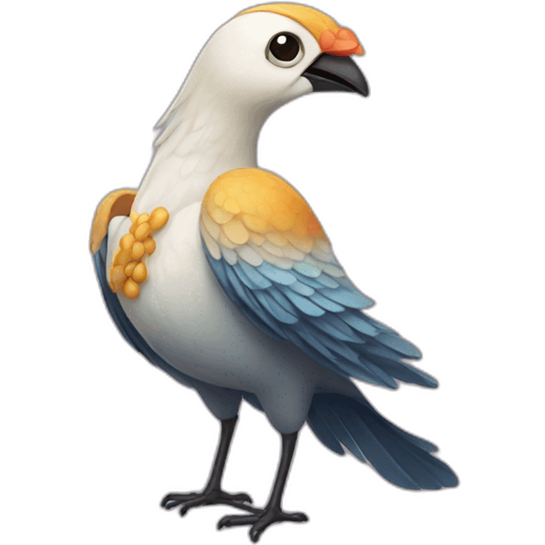 gala bird  emoji