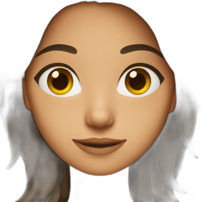 Femme brune emoji