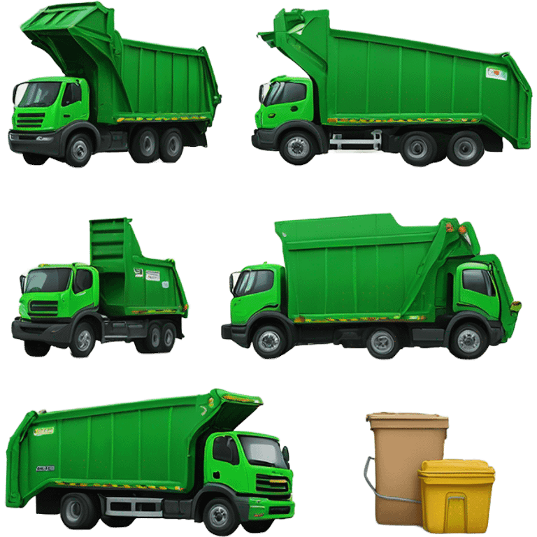 Garbage hauler  emoji