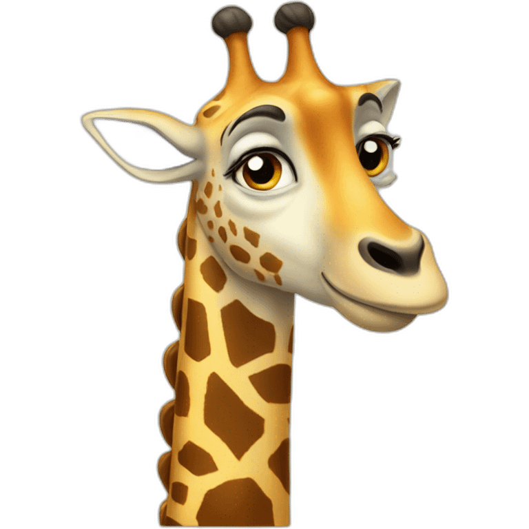 Grosse girafe emoji