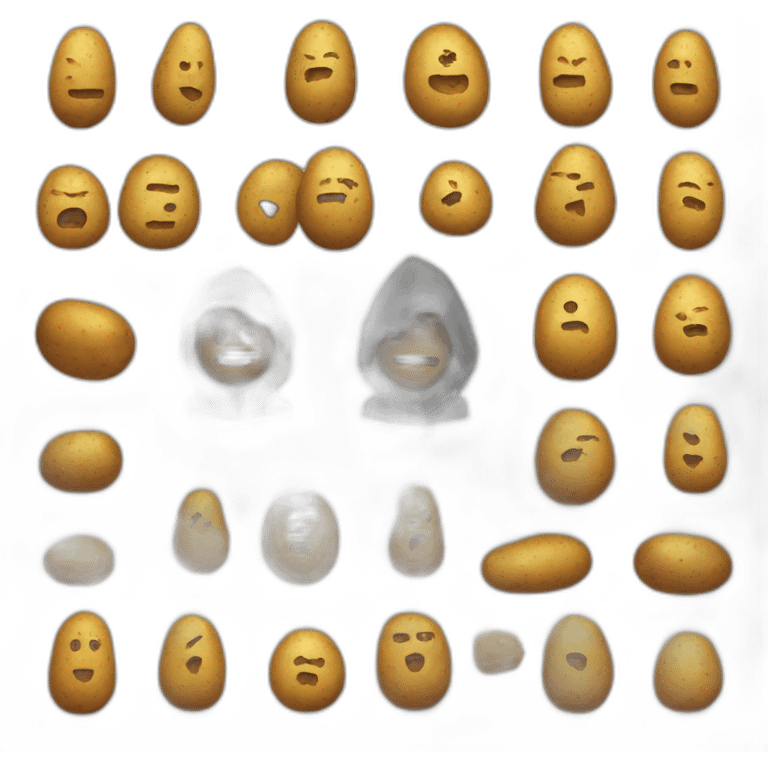 hacker and potato emoji