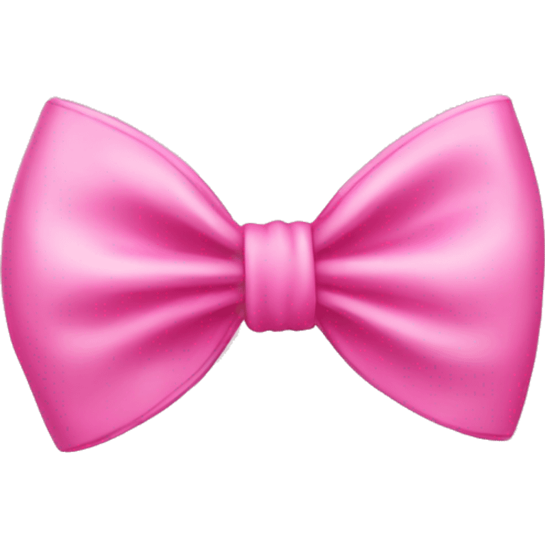 Pink bow emoji